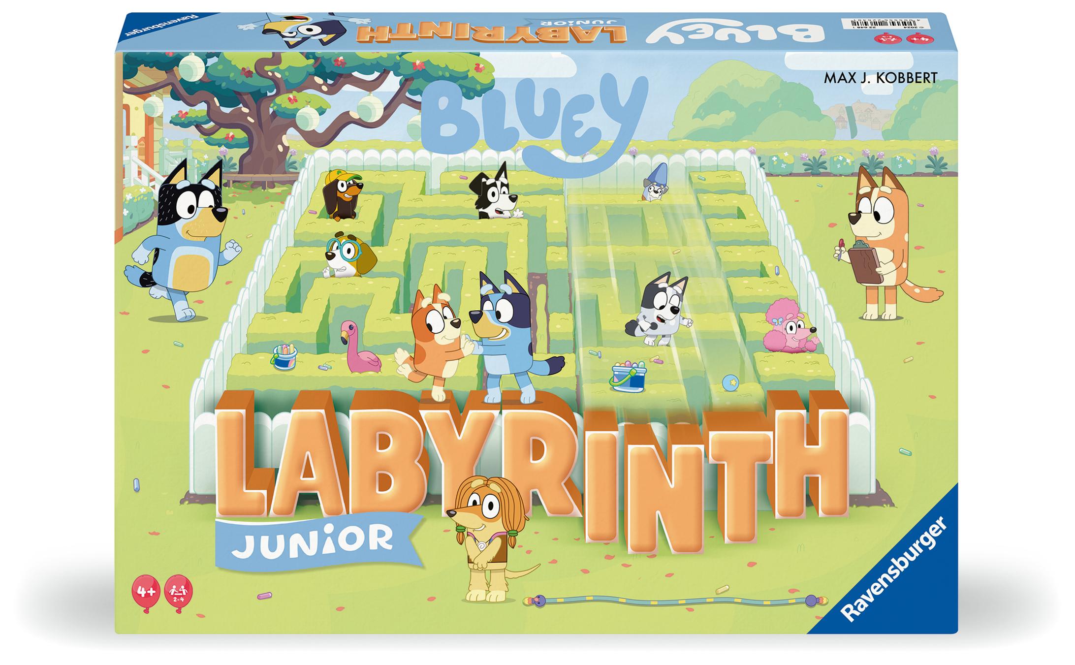 Vorderes Coverbild Bluey: Junior Labyrinth - Kinderspiel ab 4 Jahre