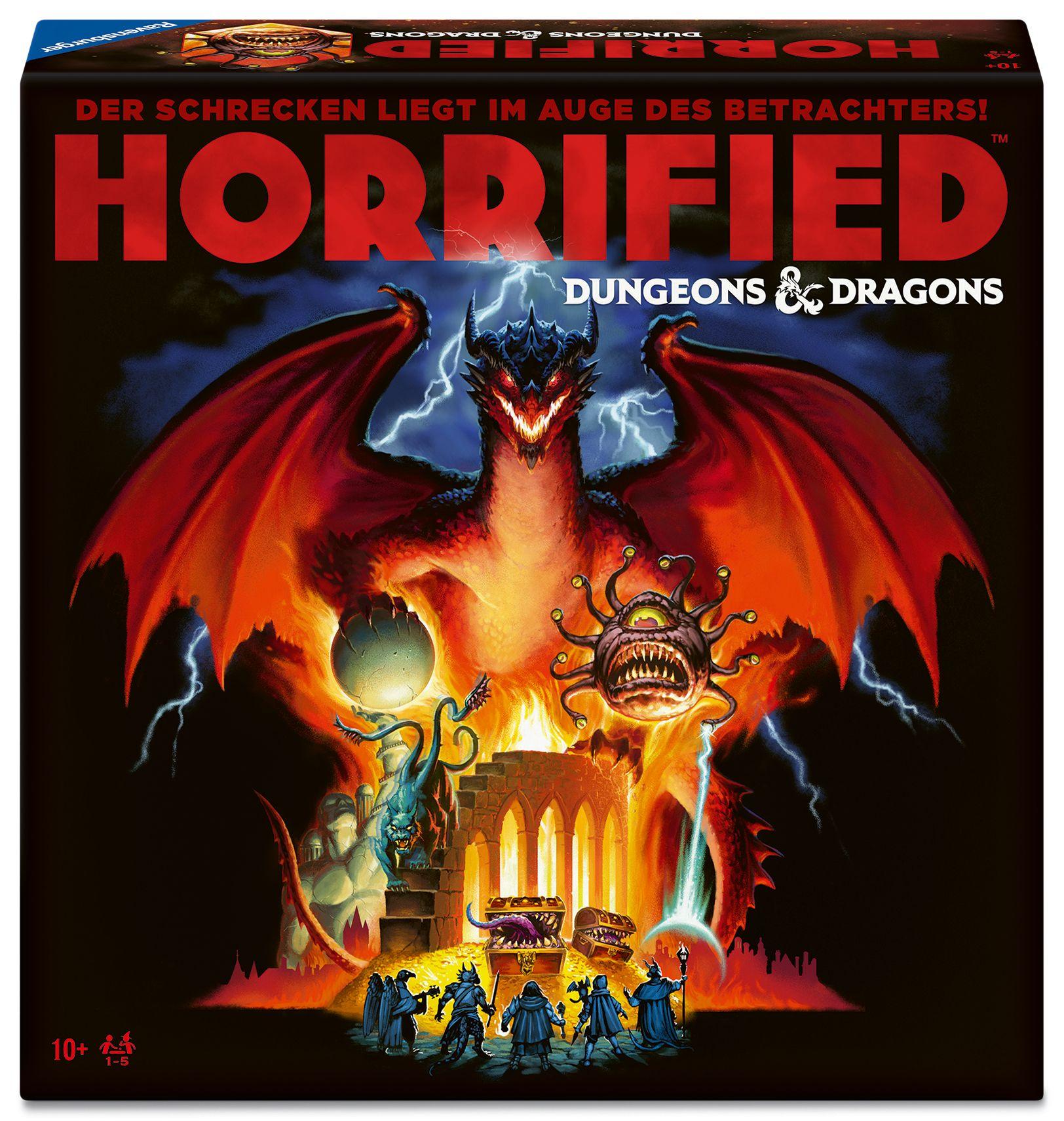 Vorderes Coverbild Horrified Dungeons & Dragons - ab 10 Jahre