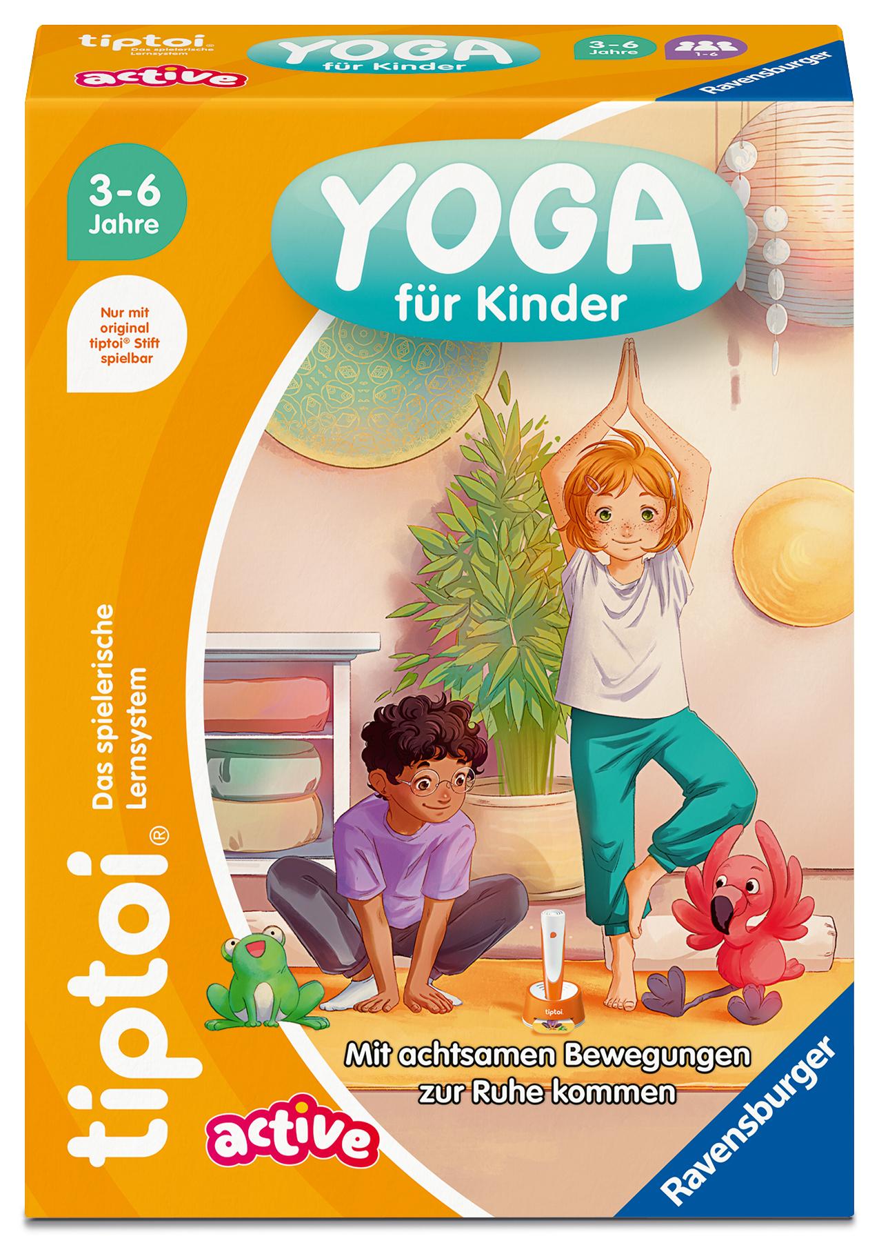 Vorderes Coverbild tiptoi® ACTIVE Yoga für Kinder - ab 3 Jahre