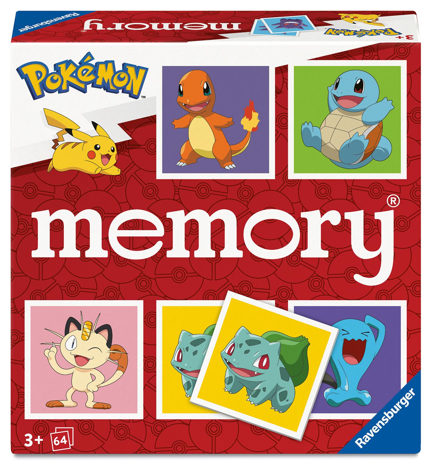 Vorderes Coverbild memory® Pokémon - Gesellschaftsspiel & Brettspiel ab 3 Jahre