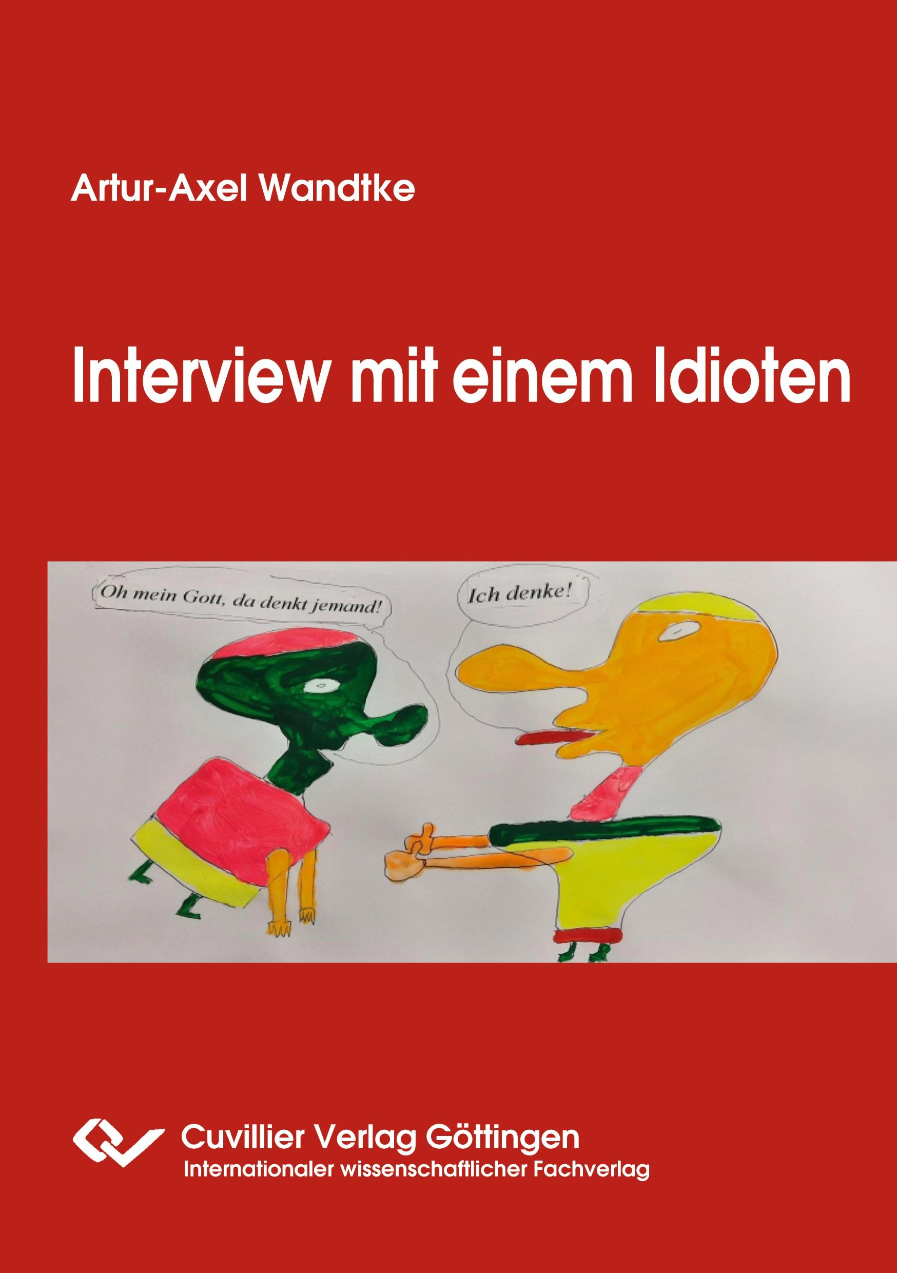 Vorderes Coverbild Interview mit einem Idioten