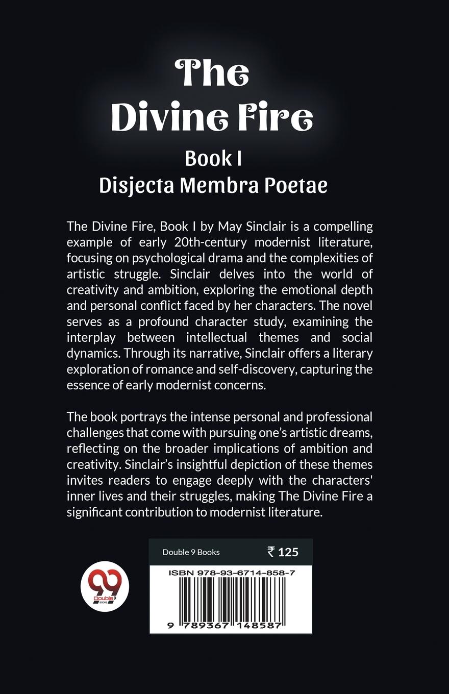 Rückseitencover The Divine Fire BOOK I DISJECTA MEMBRA POETAE