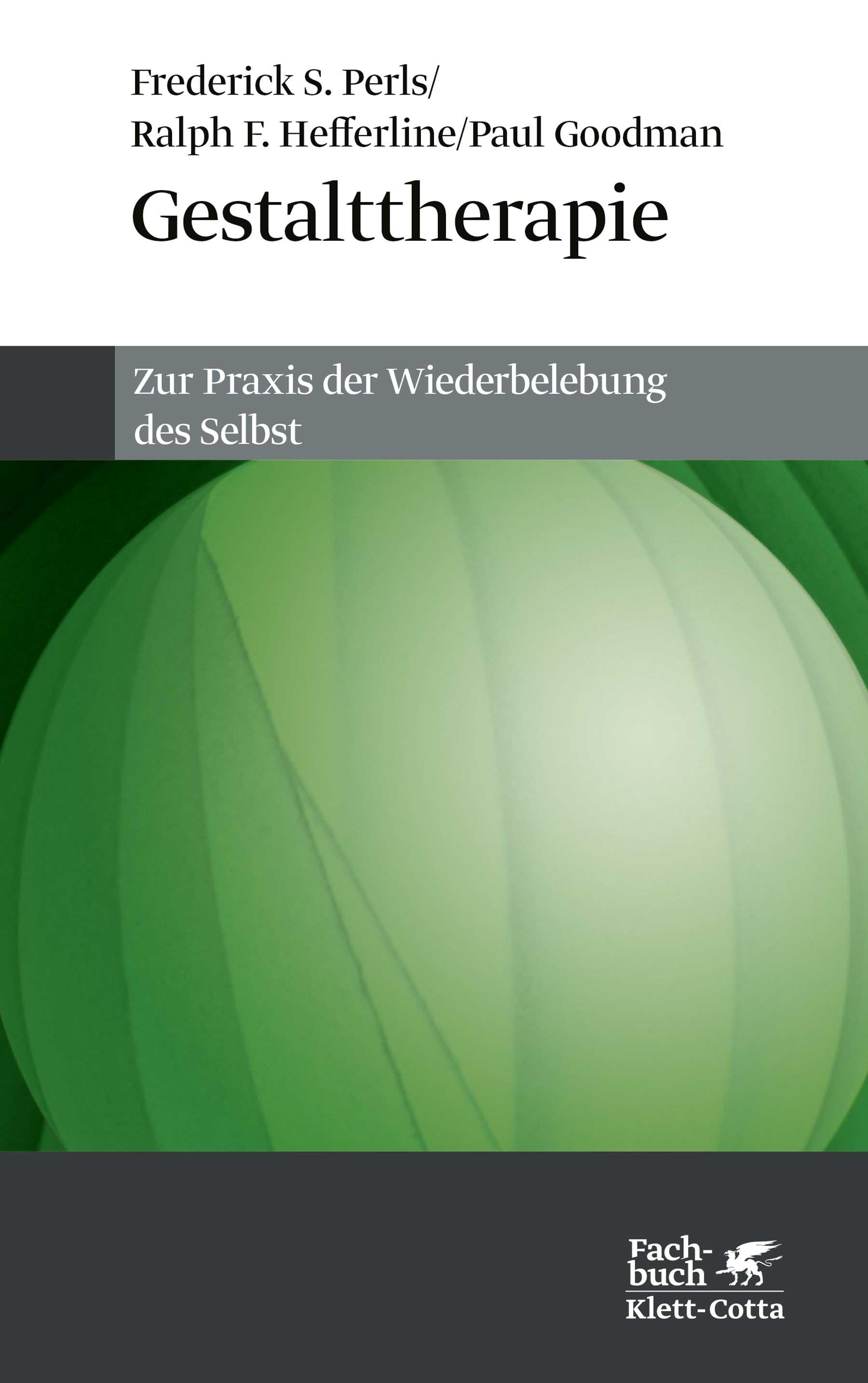 Vorderes Coverbild Gestalttherapie