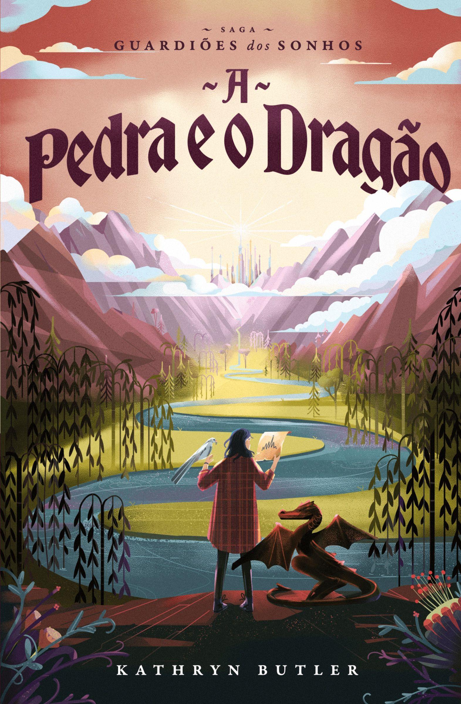 Vorderes Coverbild A Pedra e o Dragão (Saga Guardiões dos Sonhos)