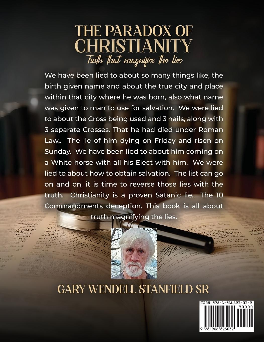 Rückseitencover THE PARADOX OF CHRISTIANITY