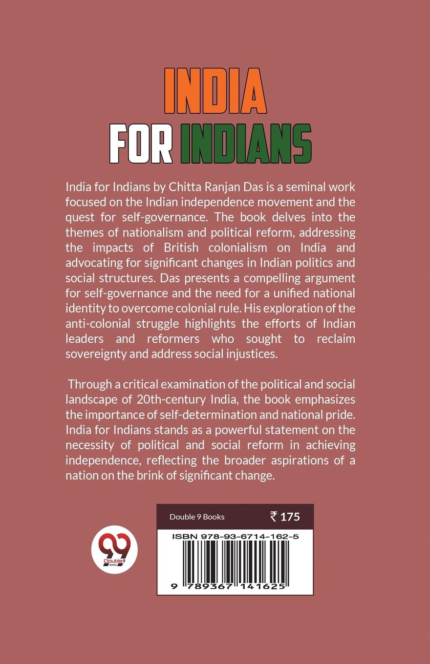 Rückseitencover India for Indians