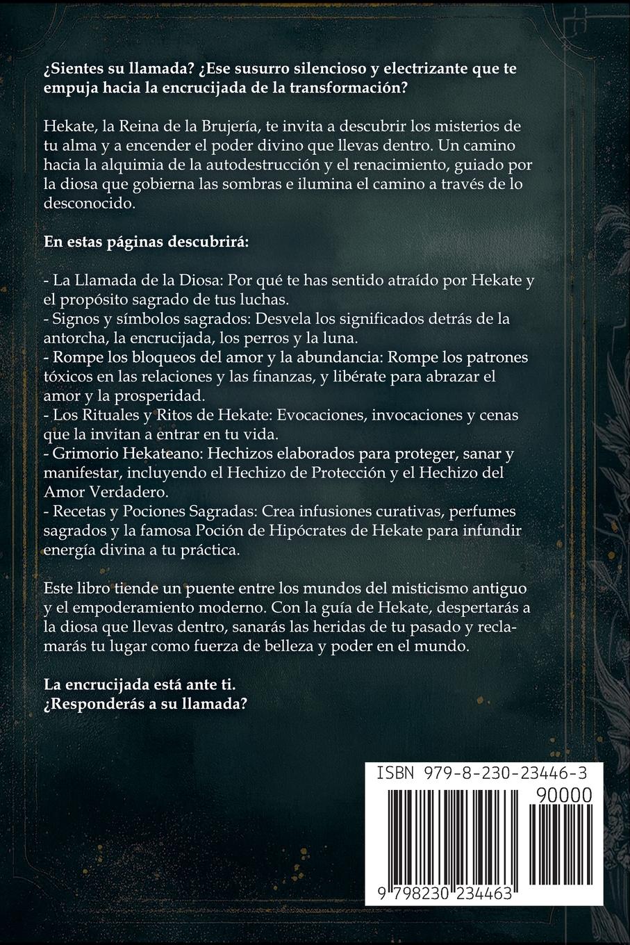 Rückseitencover Hekate la Diosa Bruja