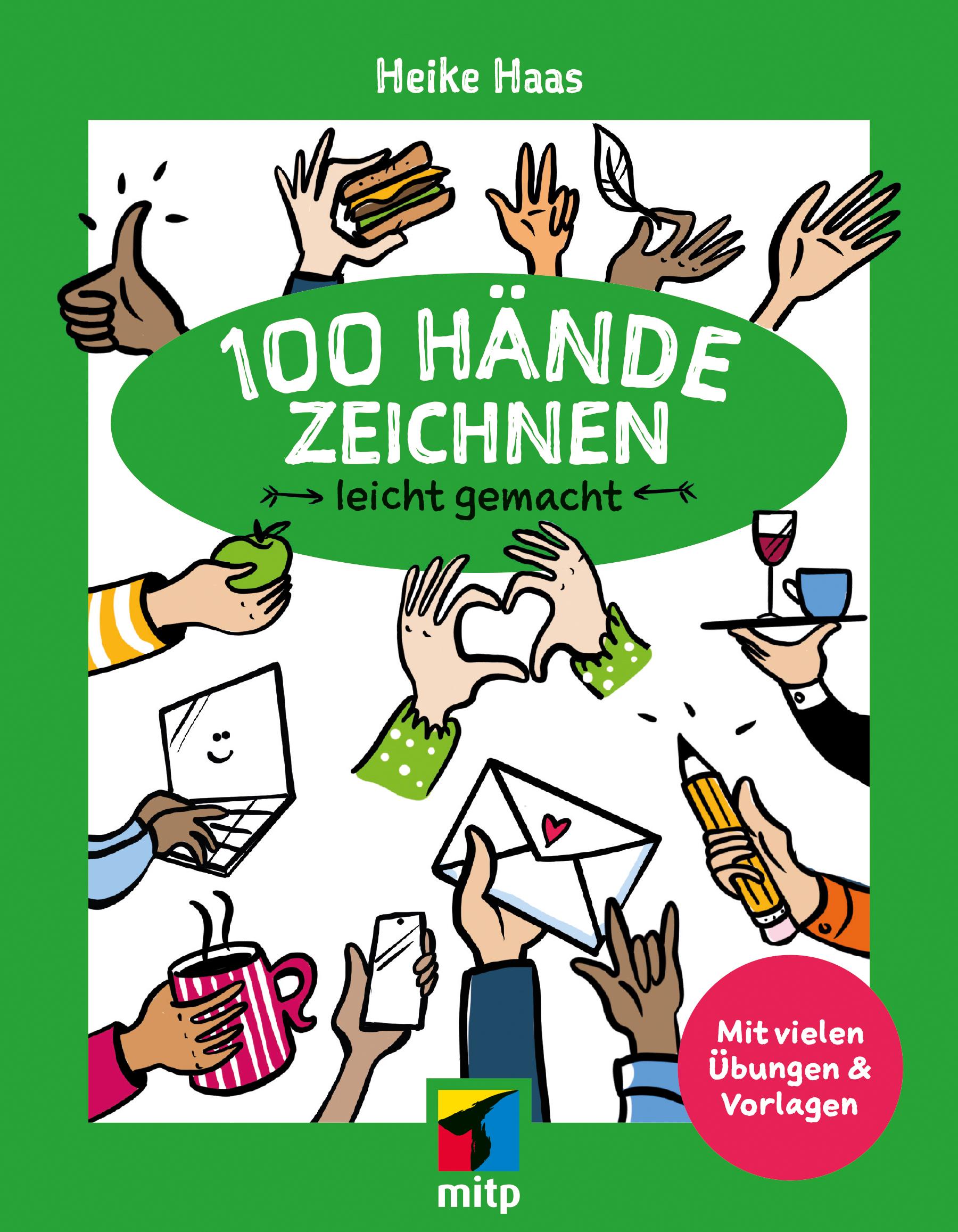Vorderes Coverbild 100 Hände zeichnen leicht gemacht