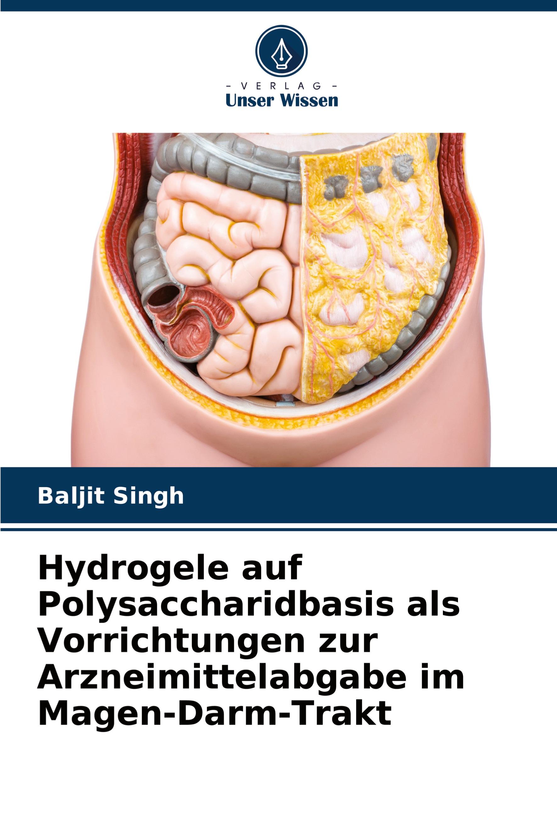 Vorderes Coverbild Hydrogele auf Polysaccharidbasis als Vorrichtungen zur Arzneimittelabgabe im Magen-Darm-Trakt