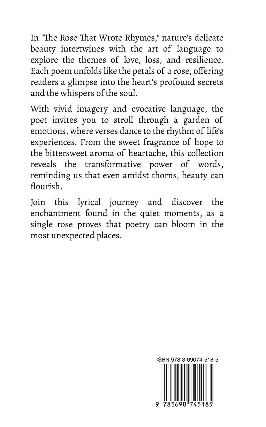 Rückseitencover The Rose That Wrote Rhymes