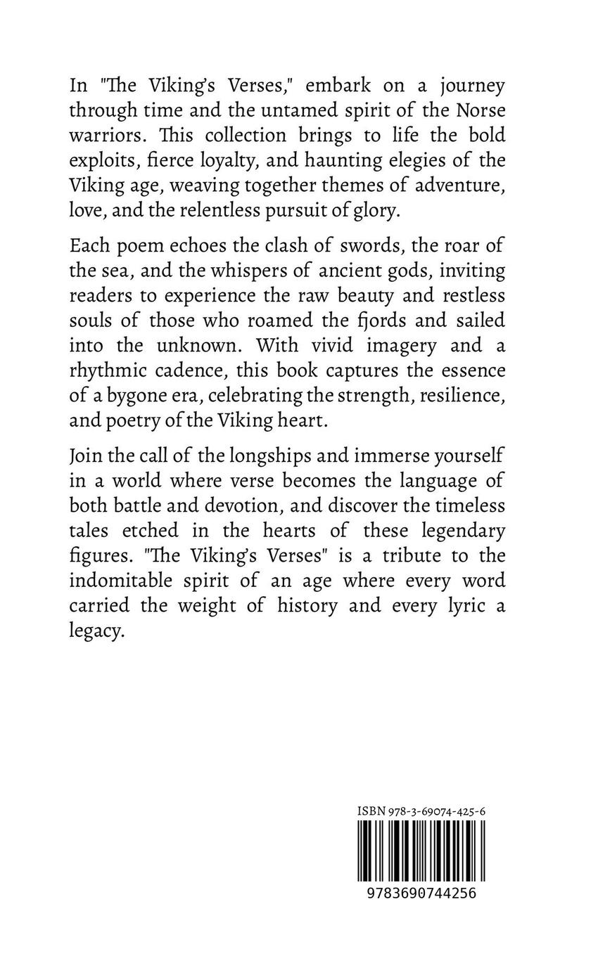 Rückseitencover The Viking's Verses