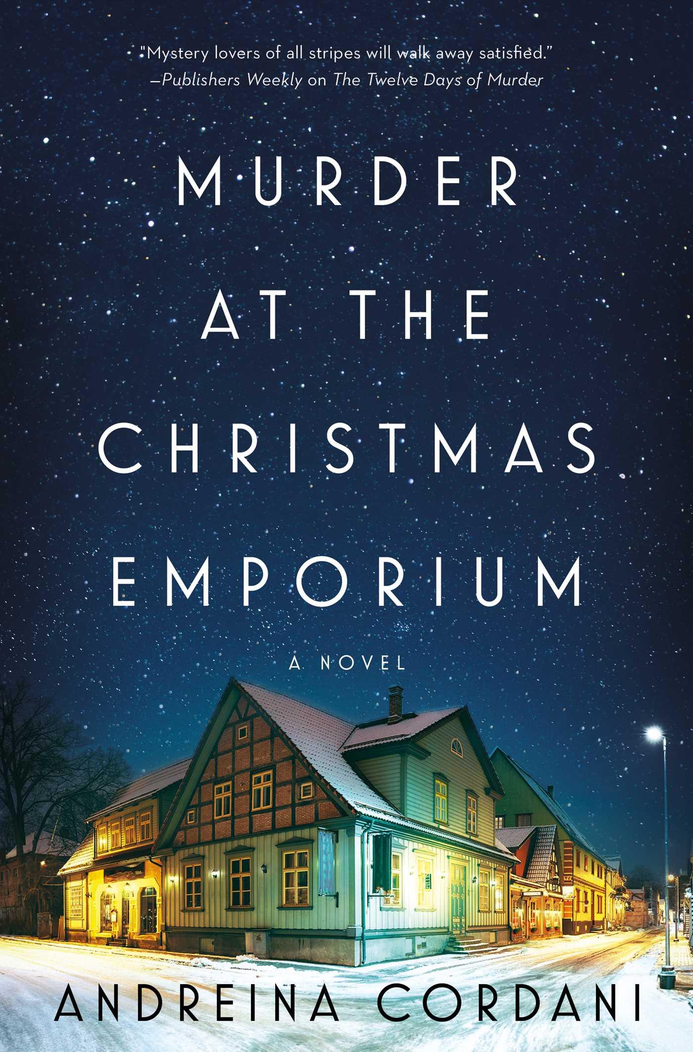 Vorderes Coverbild Murder at the Christmas Emporium