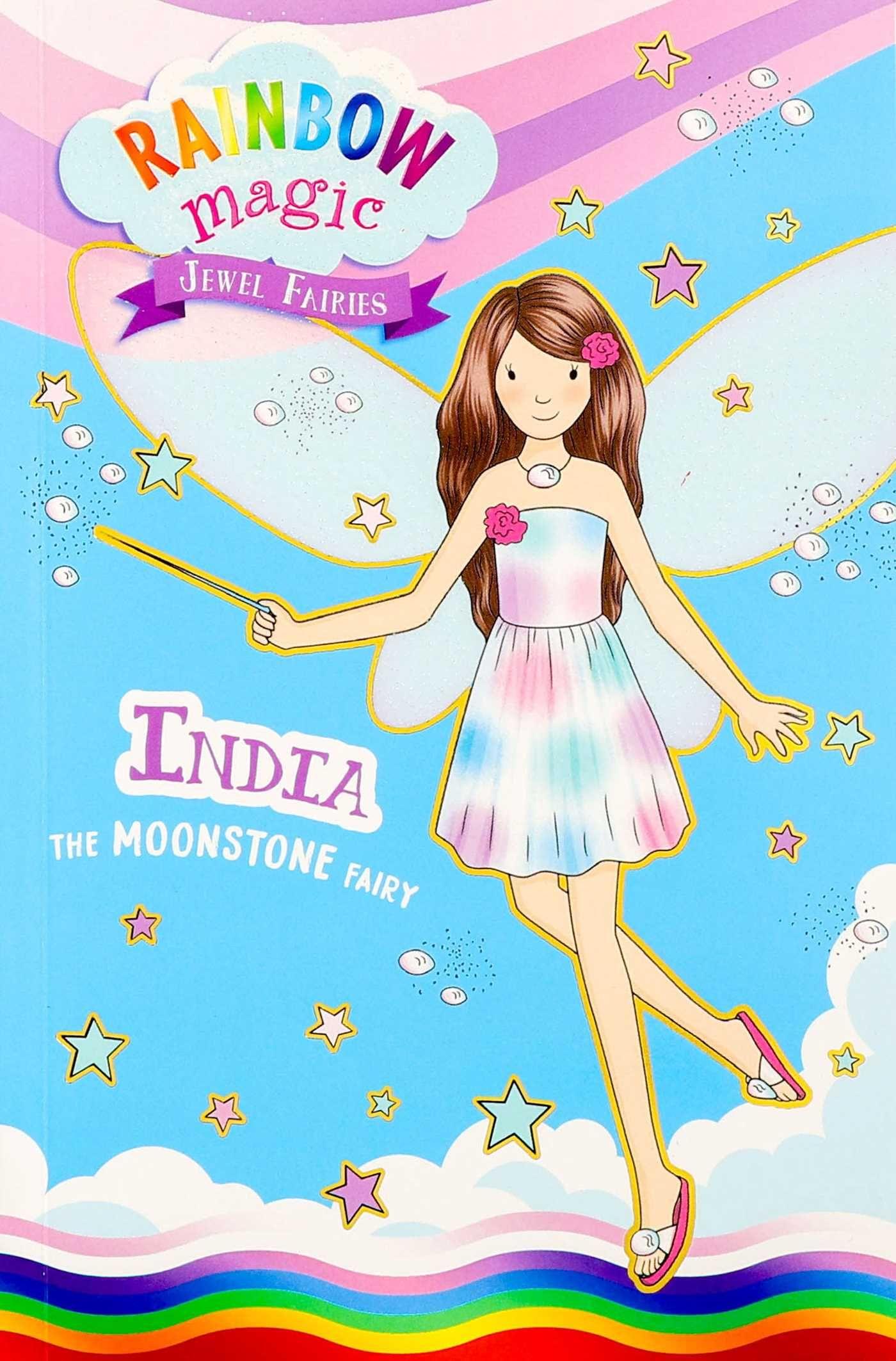 Vorderes Coverbild Rainbow Magic Jewel Fairies #1: India the Moonstone Fairy