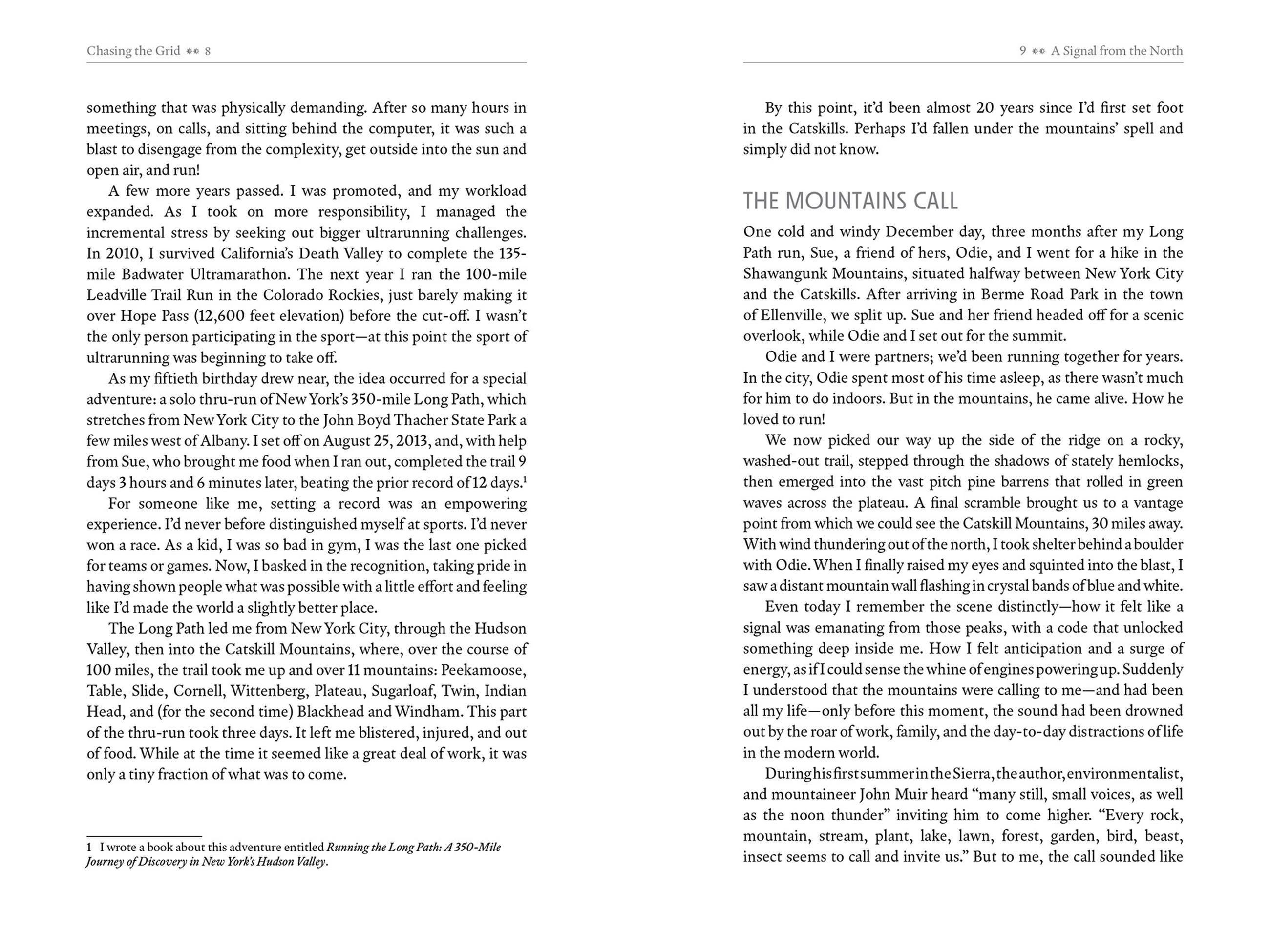 Beispielinhalt (Bild) Chasing the Grid