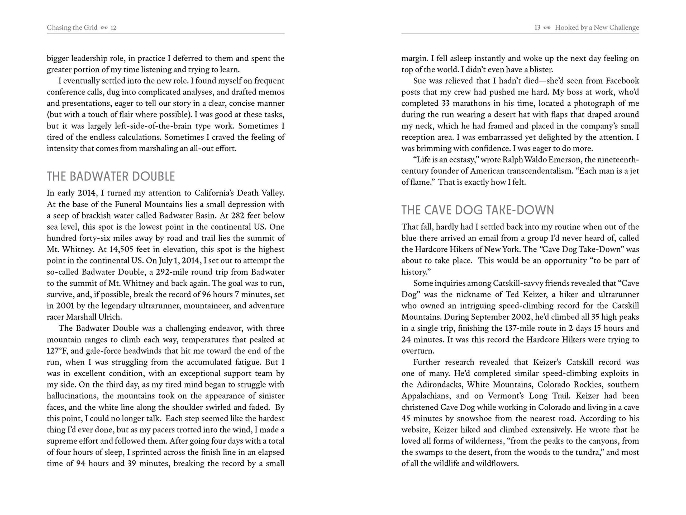 Beispielinhalt (Bild) Chasing the Grid