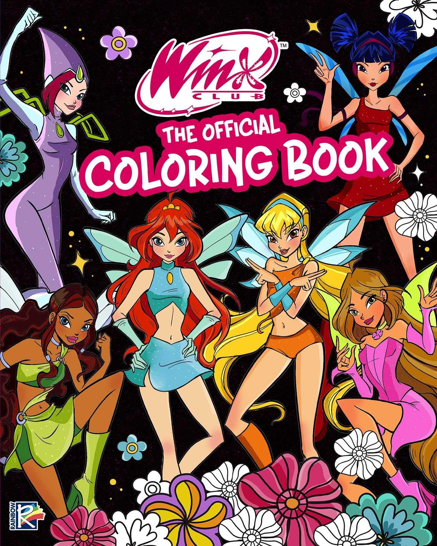 Vorderes Coverbild Winx Club: The Official Coloring Book