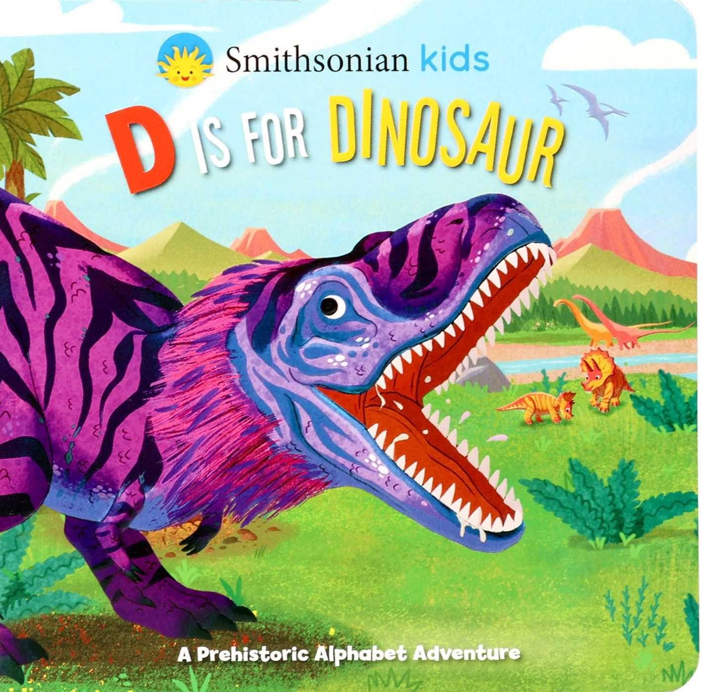 Vorderes Coverbild Smithsonian Kids: D Is for Dinosaur