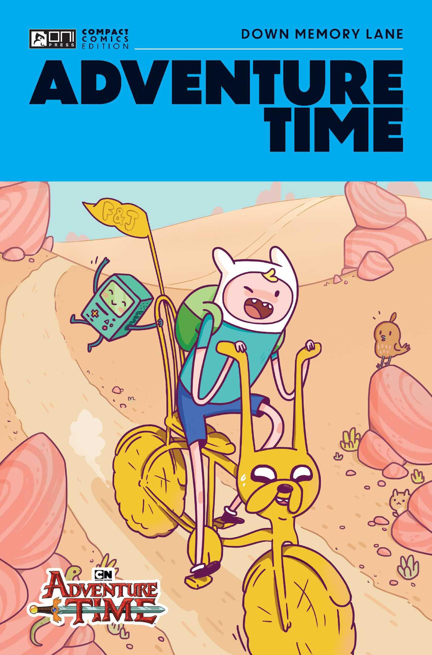 Vorderes Coverbild Adventure Time Compact Edition: Down Memory Lane