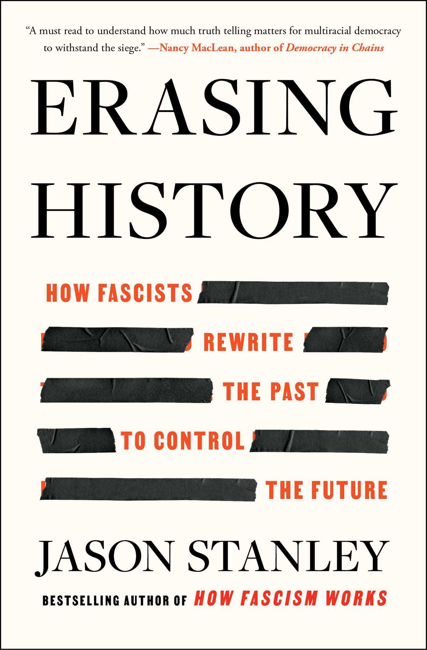 Vorderes Coverbild Erasing History