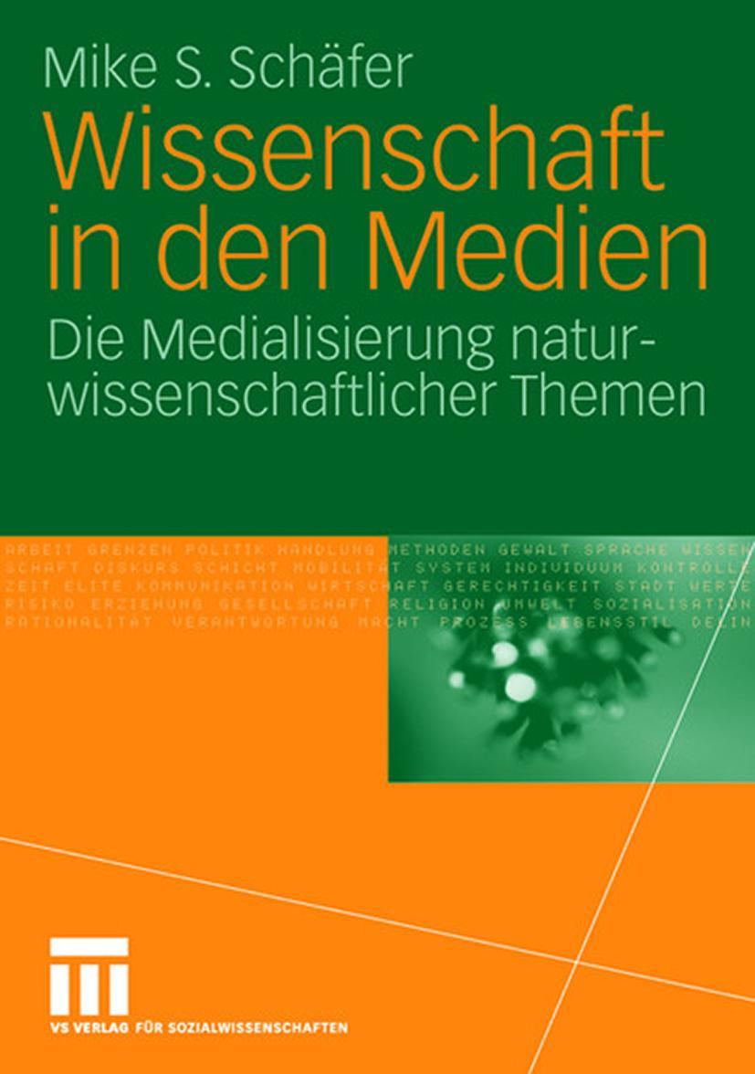 Vorderes Coverbild Wissenschaft in den Medien