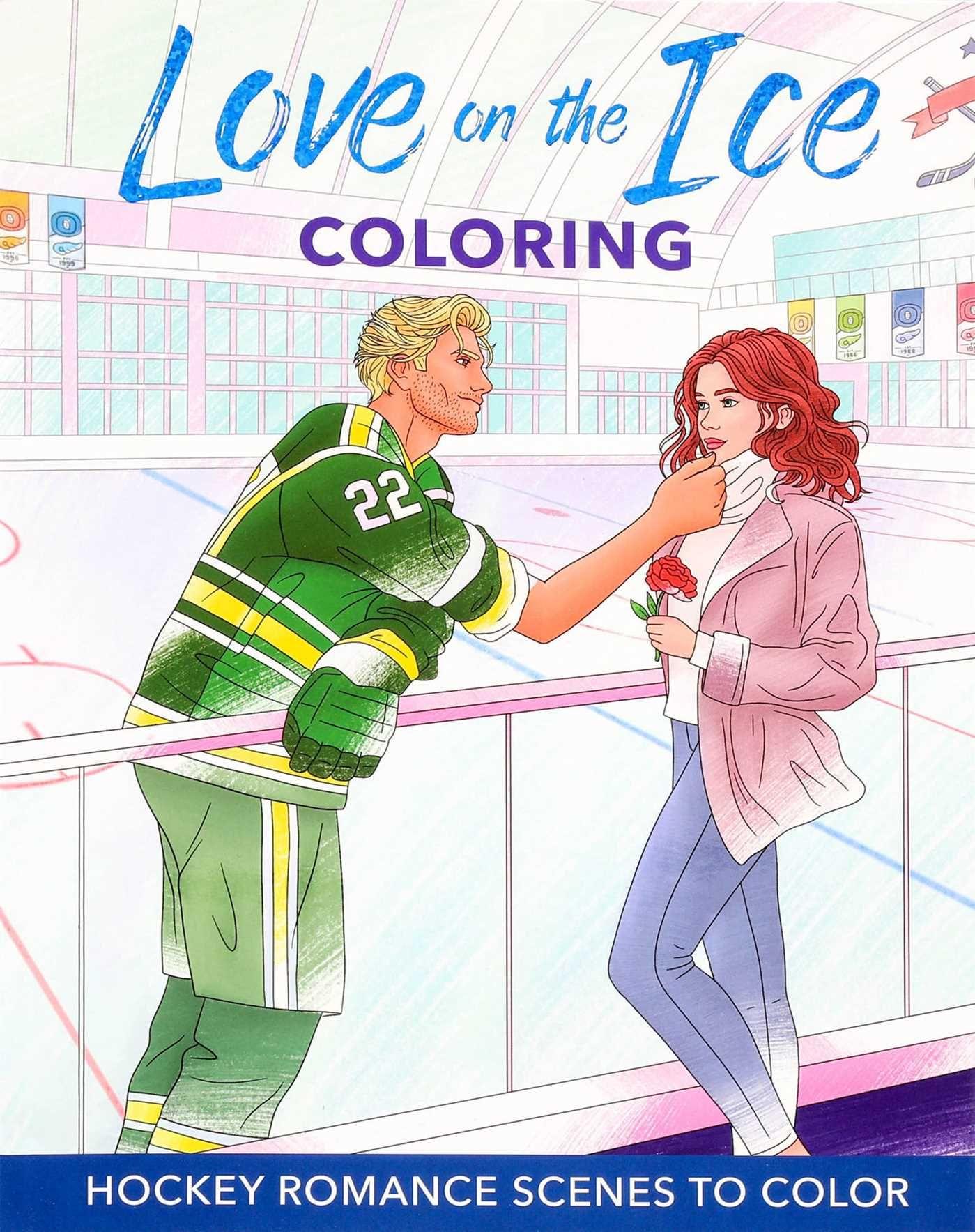 Vorderes Coverbild Love on the Ice Coloring