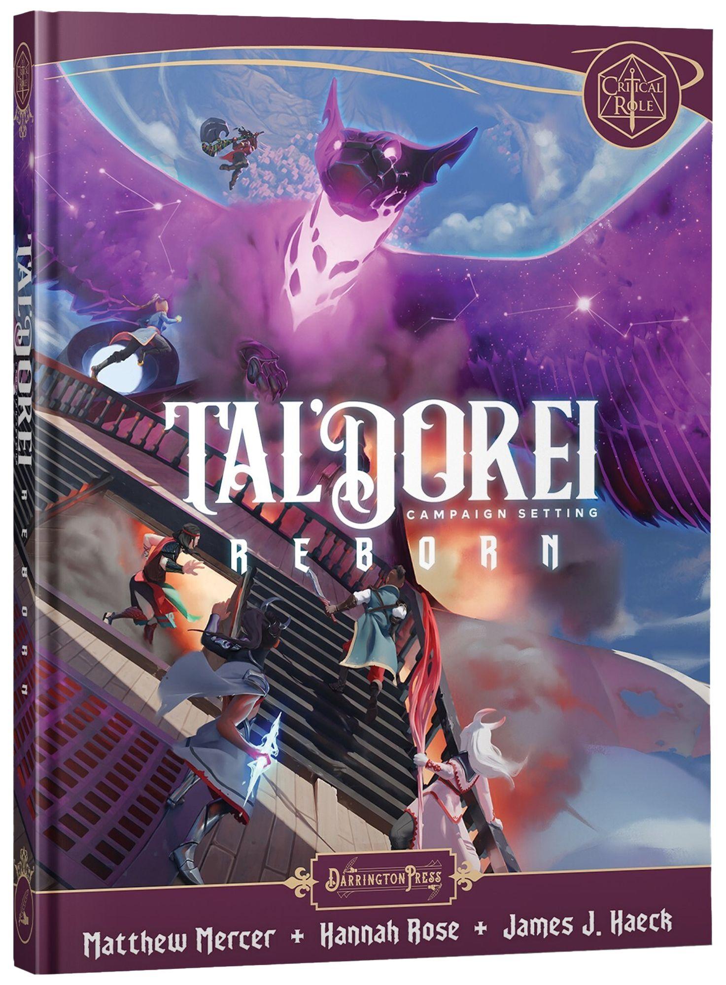 Vorderes Coverbild Tal'dorei Campaign Setting Reborn Book