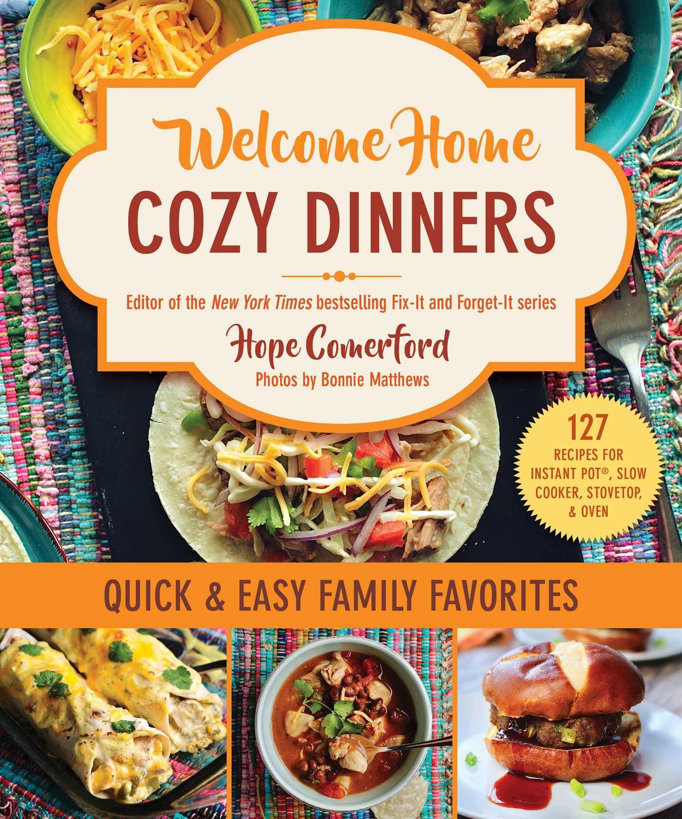 Vorderes Coverbild Welcome Home Cozy Dinners