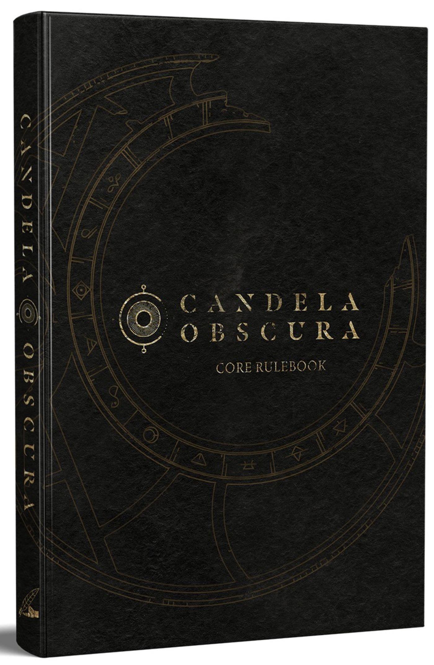 Vorderes Coverbild Candela Obscura Core Rulebook