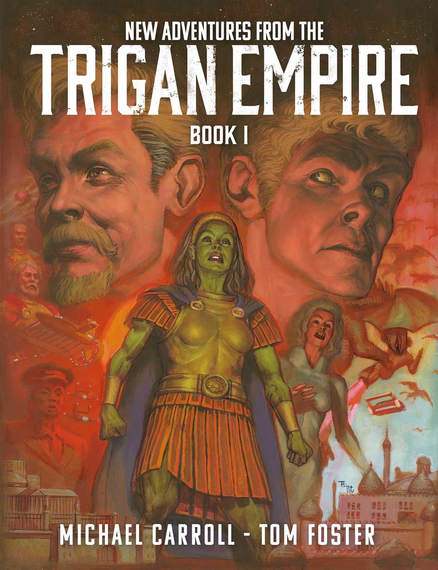 Vorderes Coverbild New Adventures from the Trigan Empire - Book One