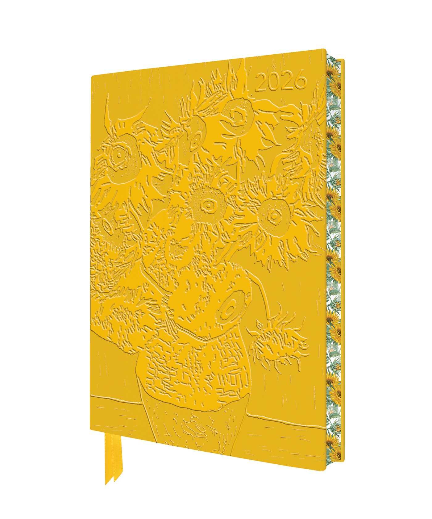 Vorderes Coverbild Vincent van Gogh - Sonnenblumen - Tischkalender 2026