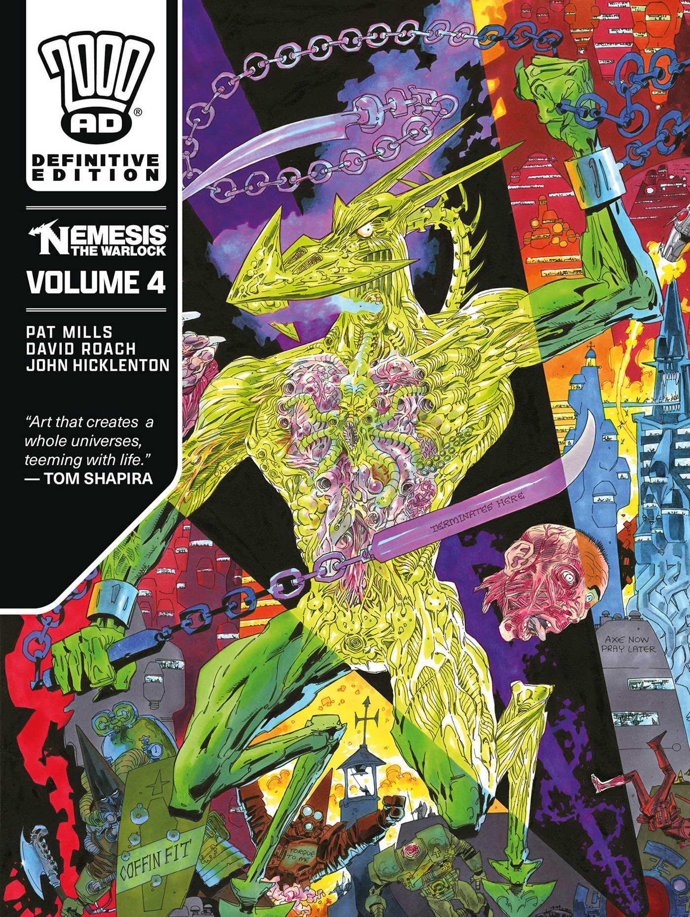 Vorderes Coverbild Nemesis the Warlock - The Definitive Edition, Volume 4