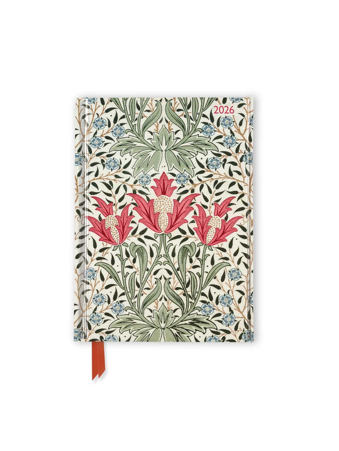 Vorderes Coverbild William Morris Galerie - Taschenkalender 2026