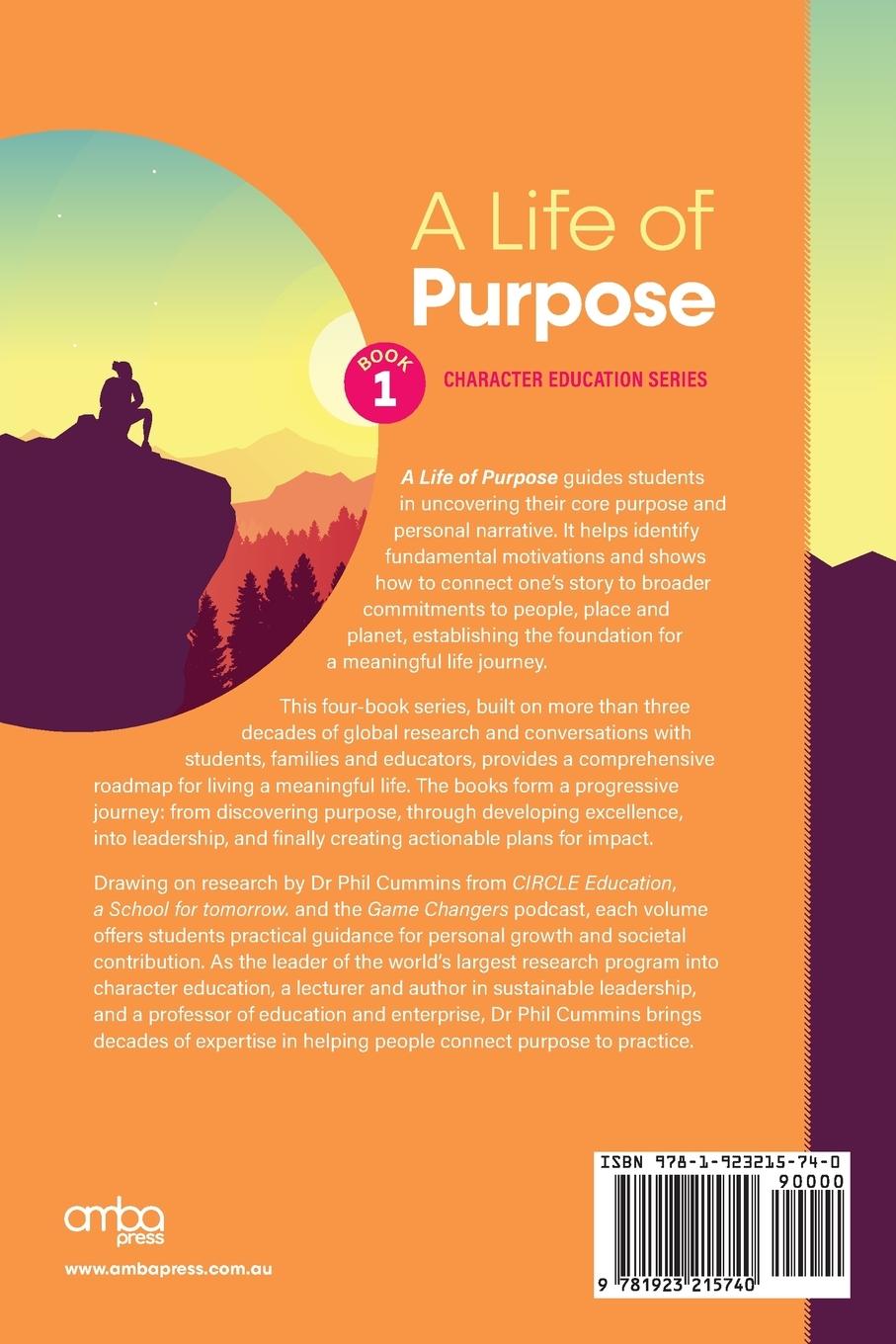 Rückseitencover A Life of Purpose