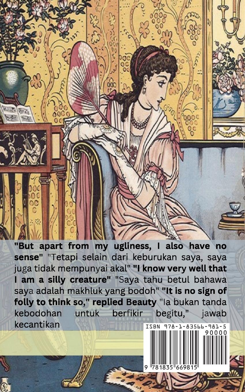 Rückseitencover Beauty and the Beast / Kecantikan dan Binatang