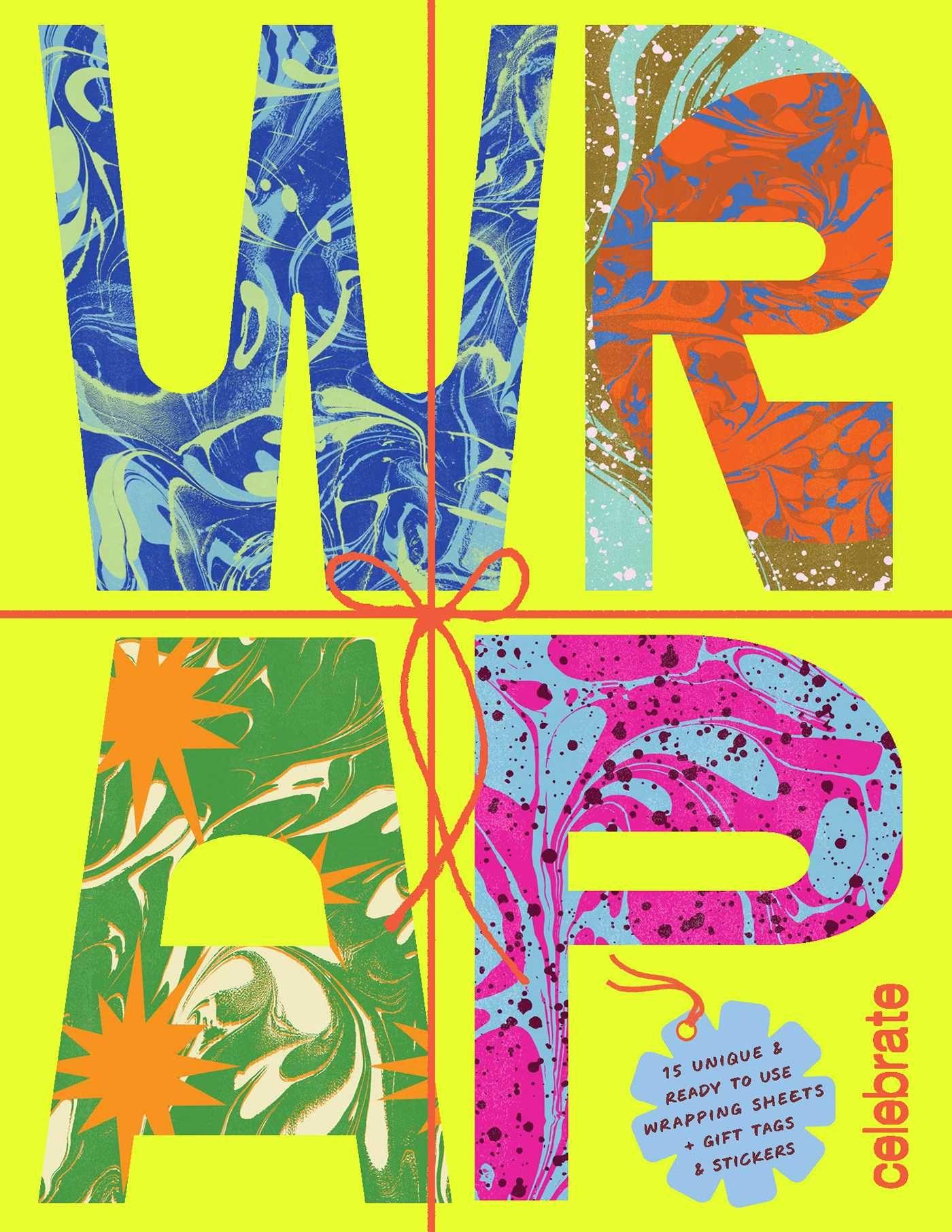 Vorderes Coverbild Wrap: Celebrate - Gift Wrapping Paper Book with Gift Tags