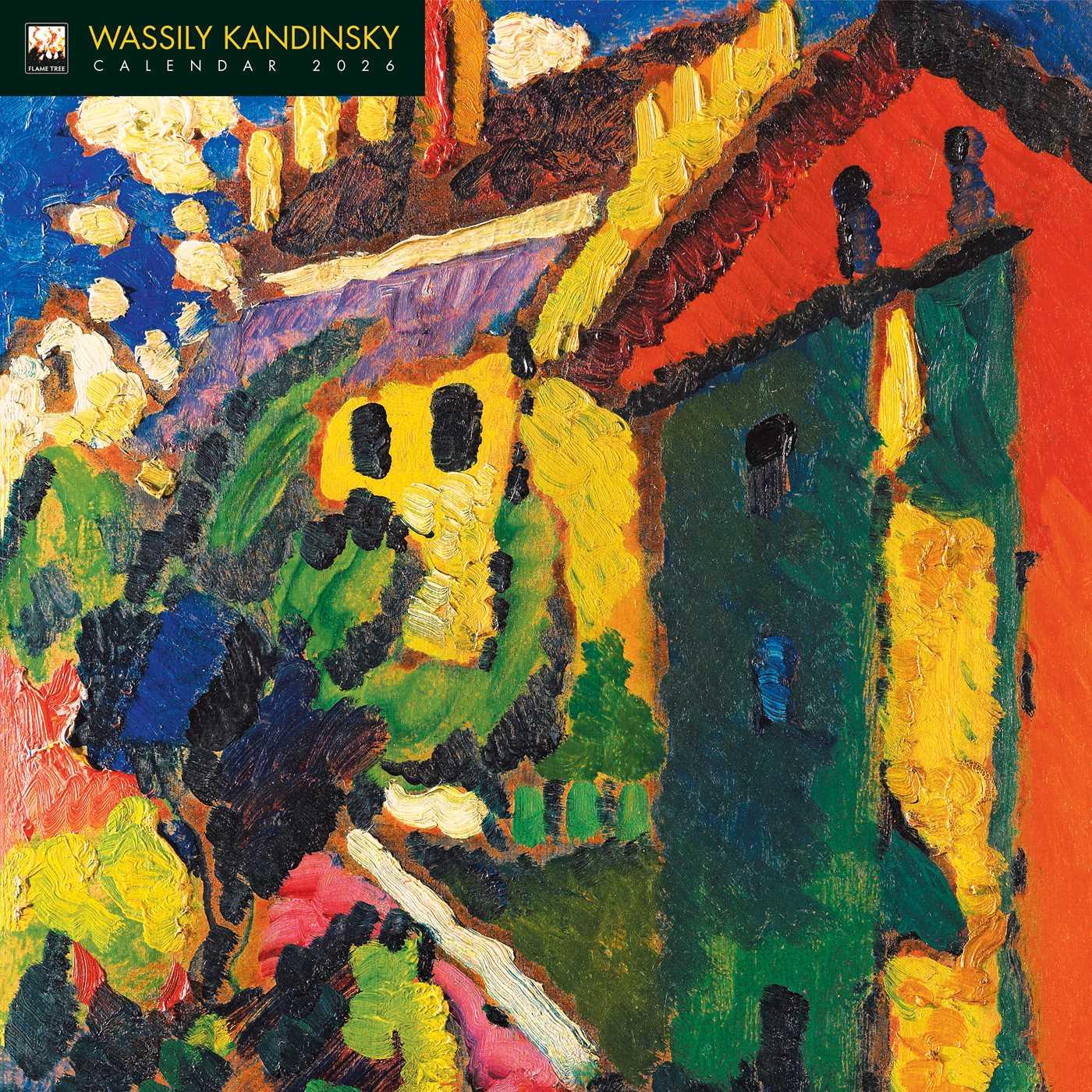 Vorderes Coverbild Wassily Kandinsky Wall Calendar 2026 (Art Calendar)