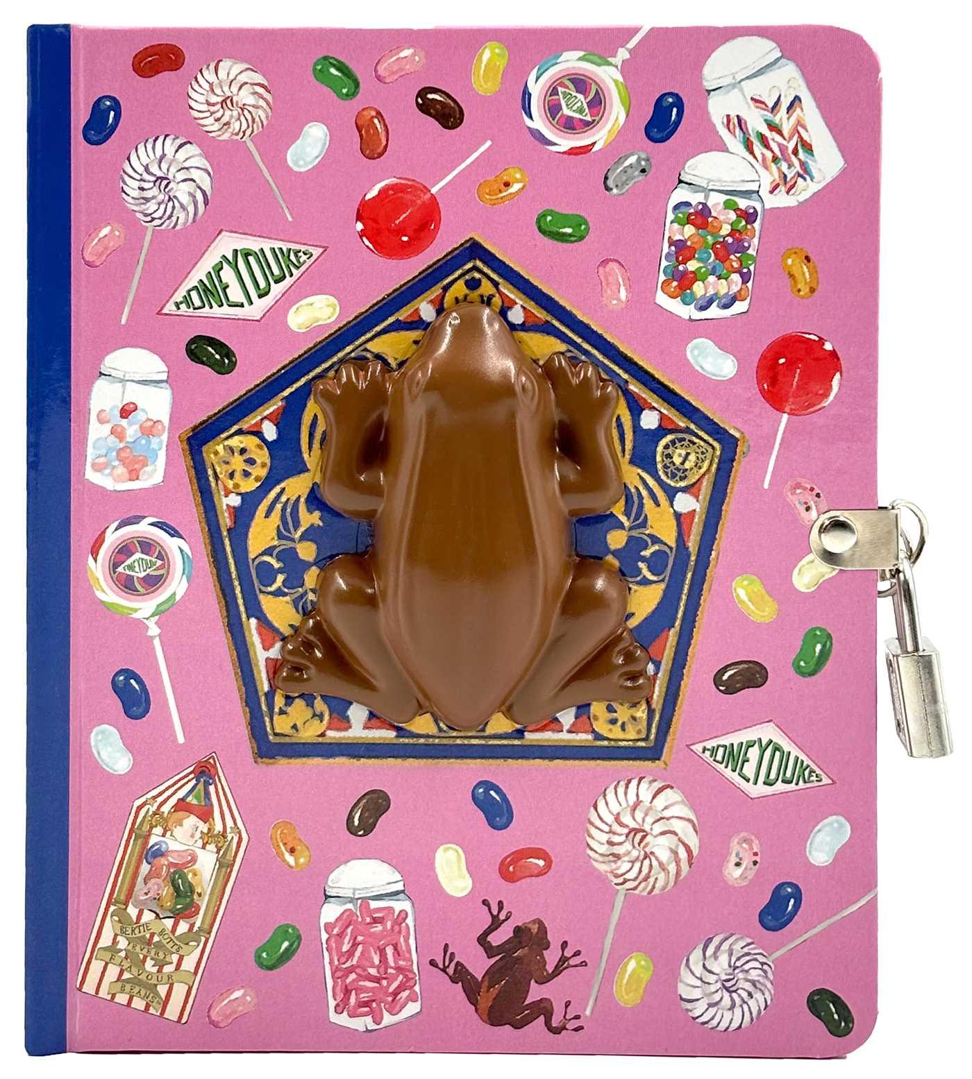 Vorderes Coverbild Harry Potter: Chocolate Frog Squishy Lock & Key Diary