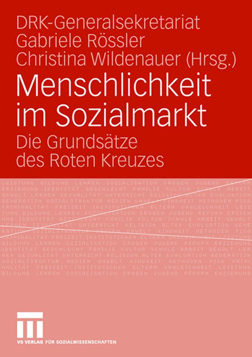 Vorderes Coverbild Menschlichkeit im Sozialmarkt