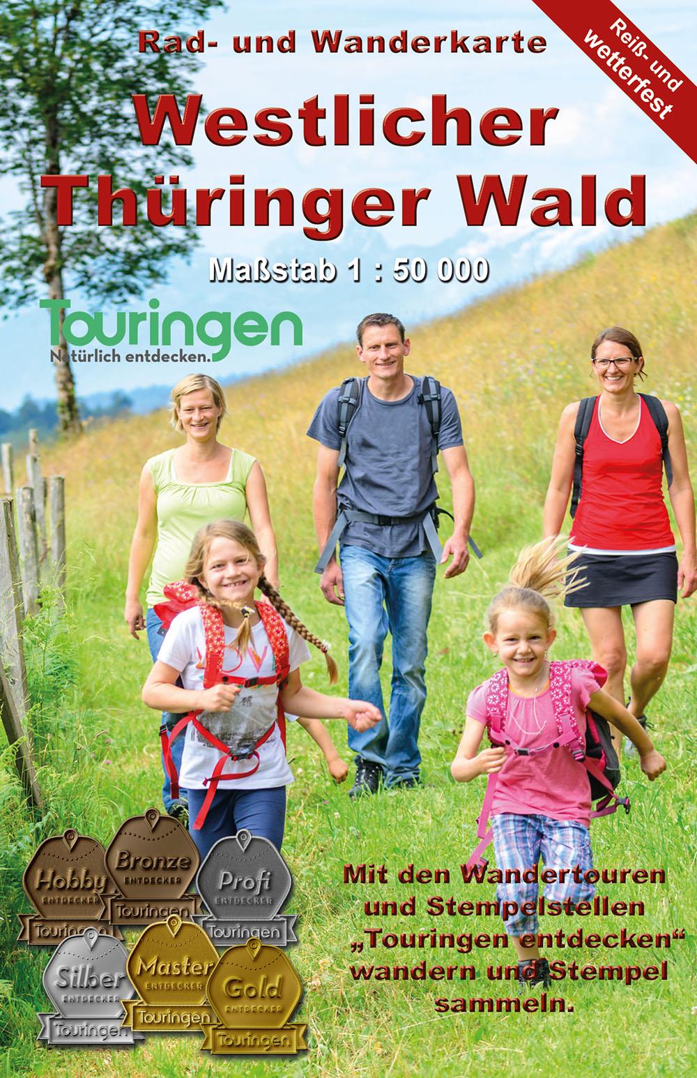 Vorderes Coverbild Westlicher Thüringer Wald