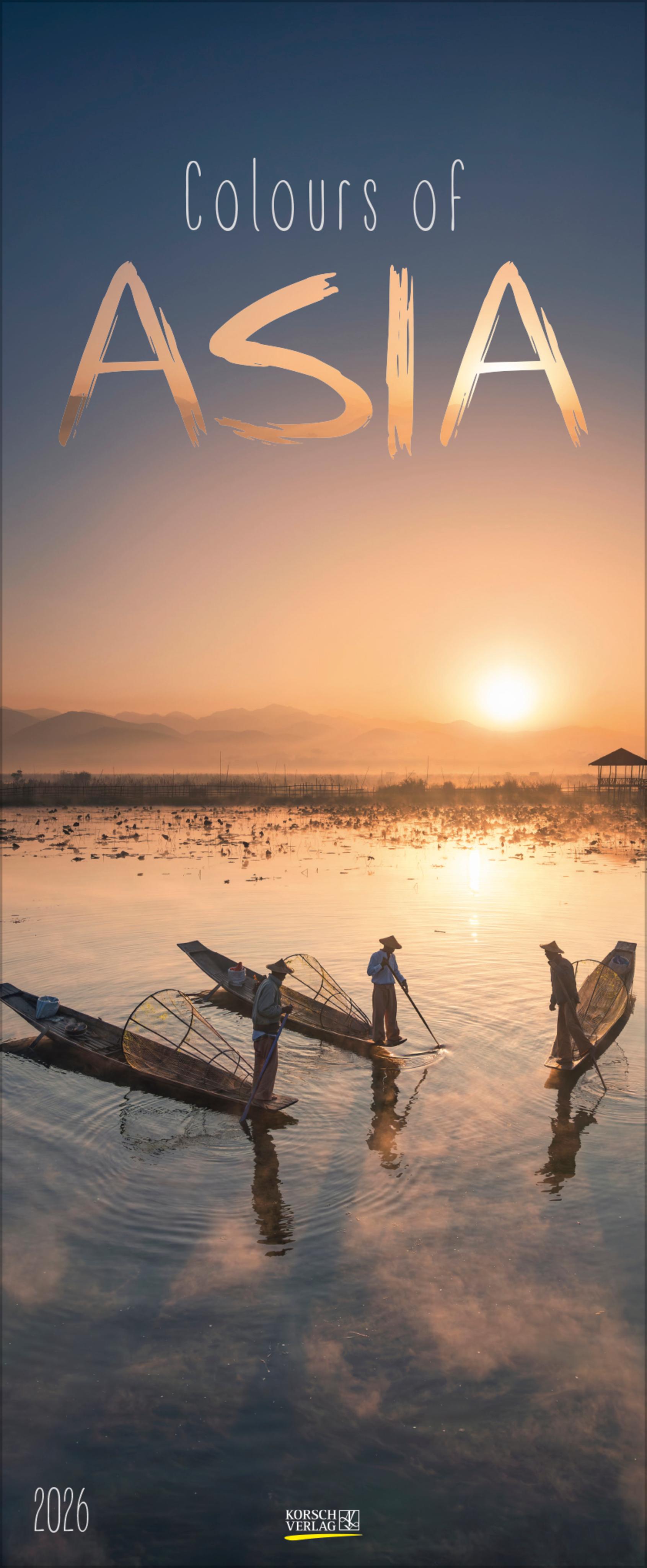 Vorderes Coverbild Colours of Asia 2026