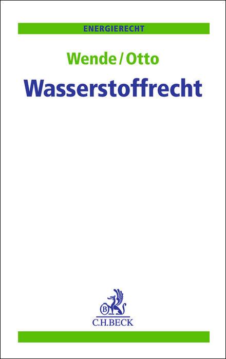 Vorderes Coverbild Wasserstoffrecht
