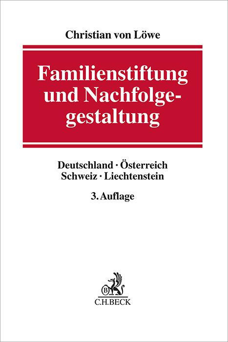 Vorderes Coverbild Familienstiftung und Nachfolgegestaltung