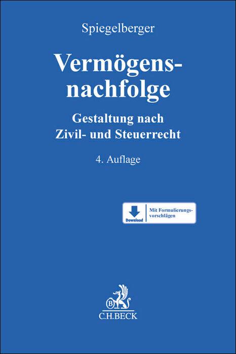 Vorderes Coverbild Vermögensnachfolge