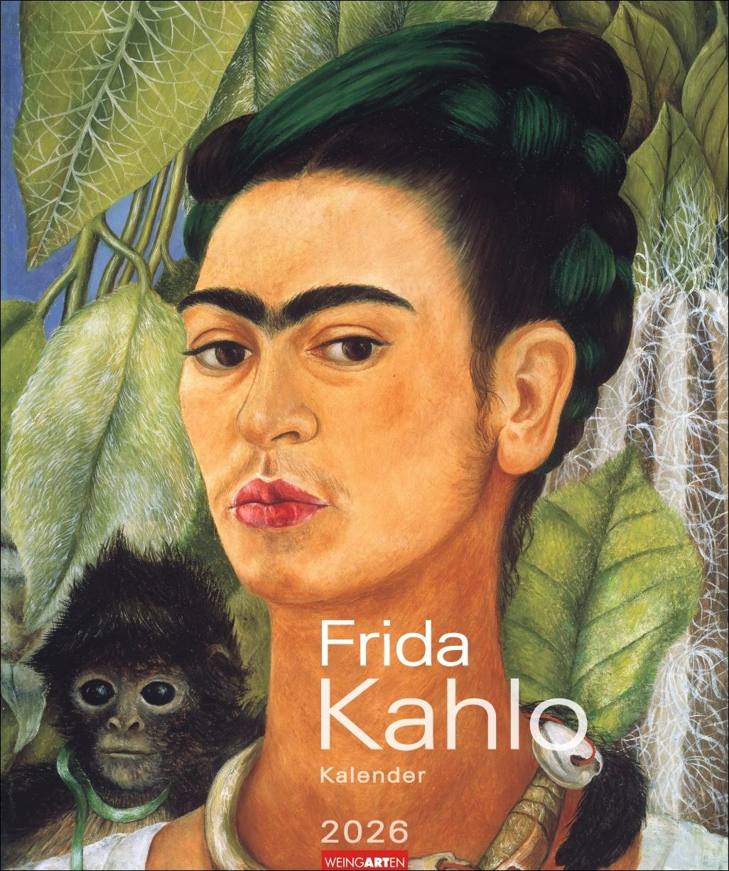Vorderes Coverbild Frida Kahlo Edition Kalender 2026