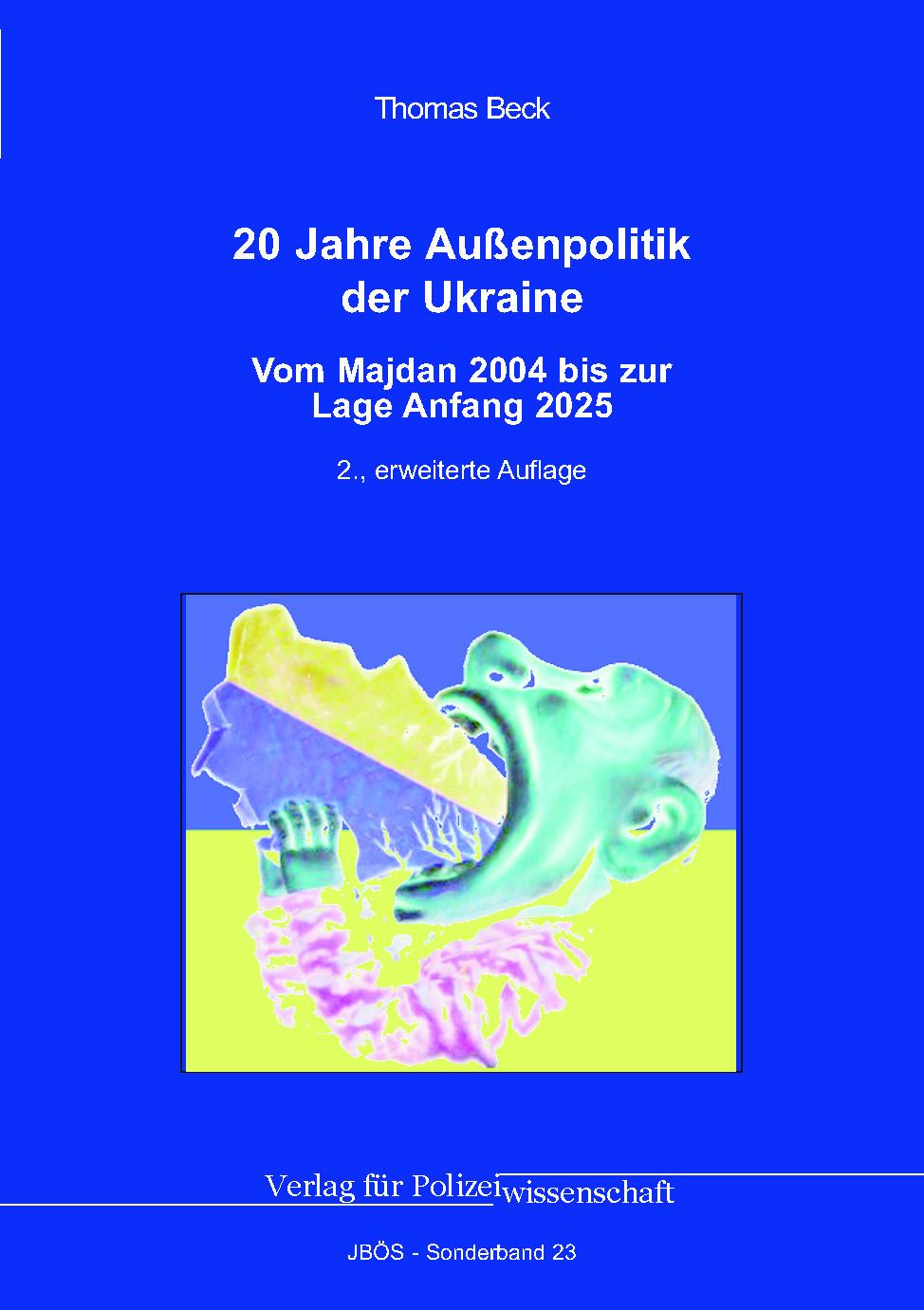 Vorderes Coverbild 20 Jahre Außenpolitik der Ukraine