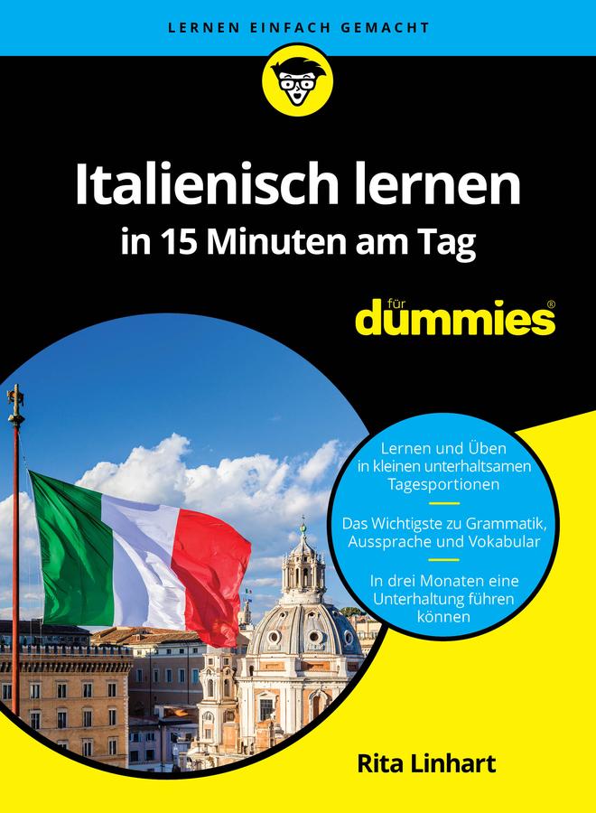 Vorderes Coverbild Italienisch lernen in 15 Minuten am Tag für Dummies