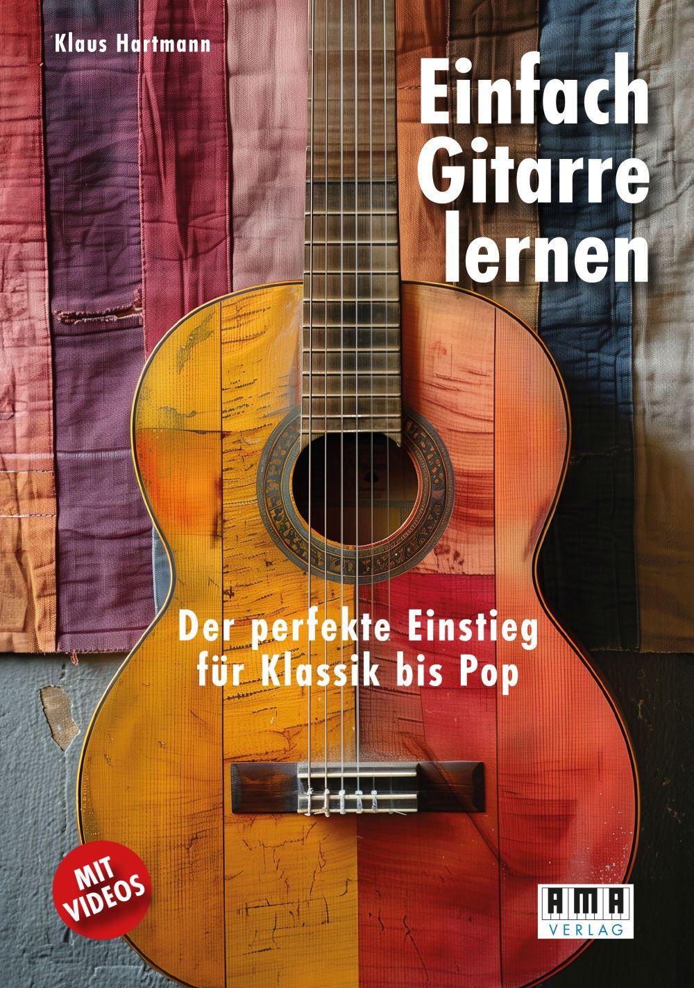 Vorderes Coverbild Einfach Gitarre lernen