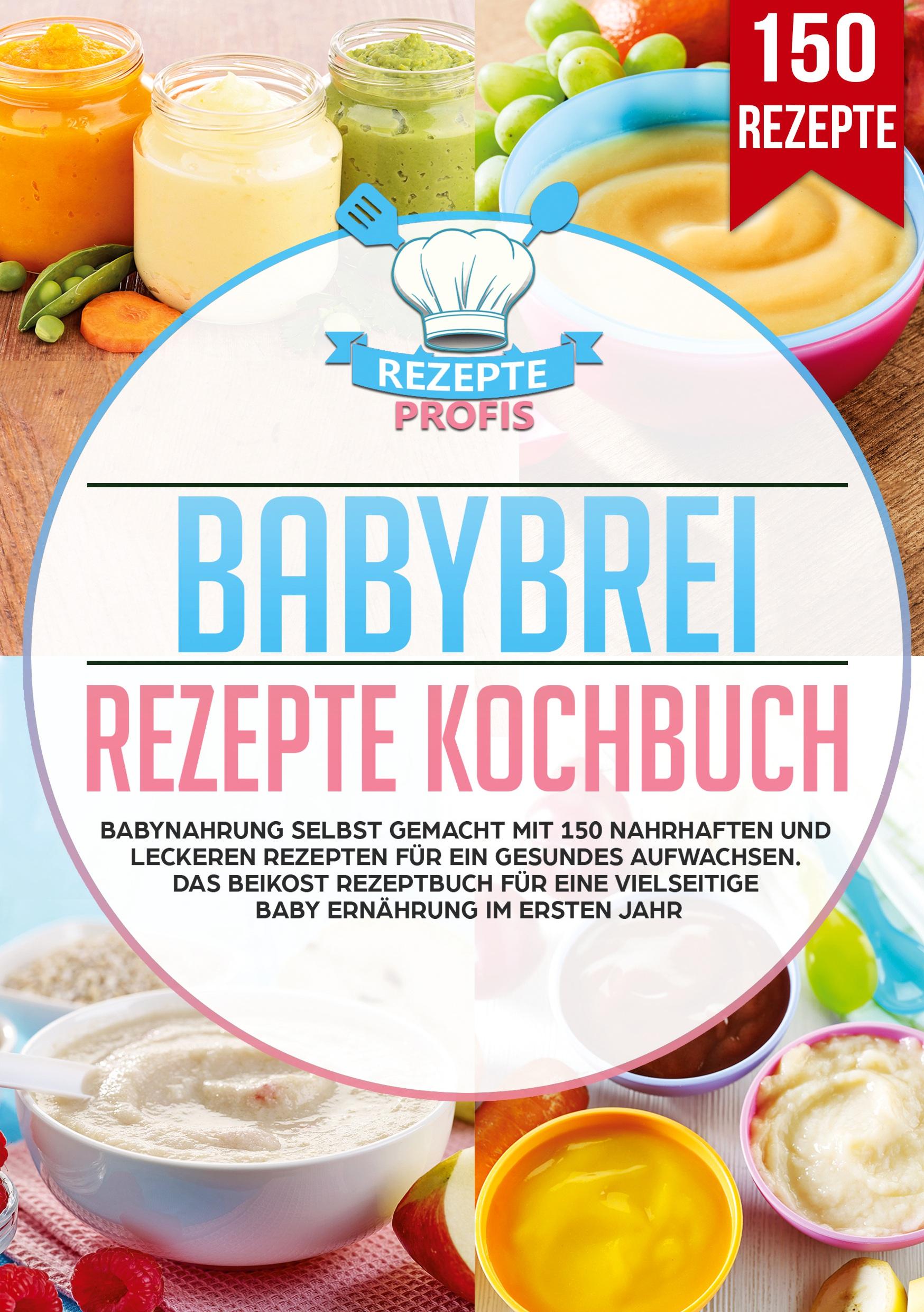 Vorderes Coverbild Babybrei Rezepte Kochbuch