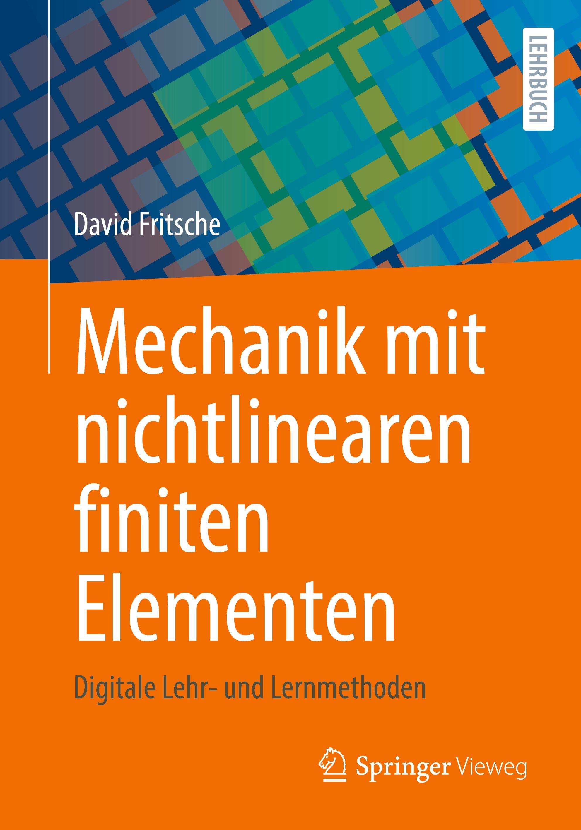 Vorderes Coverbild Mechanik mit nichtlinearen finiten Elementen