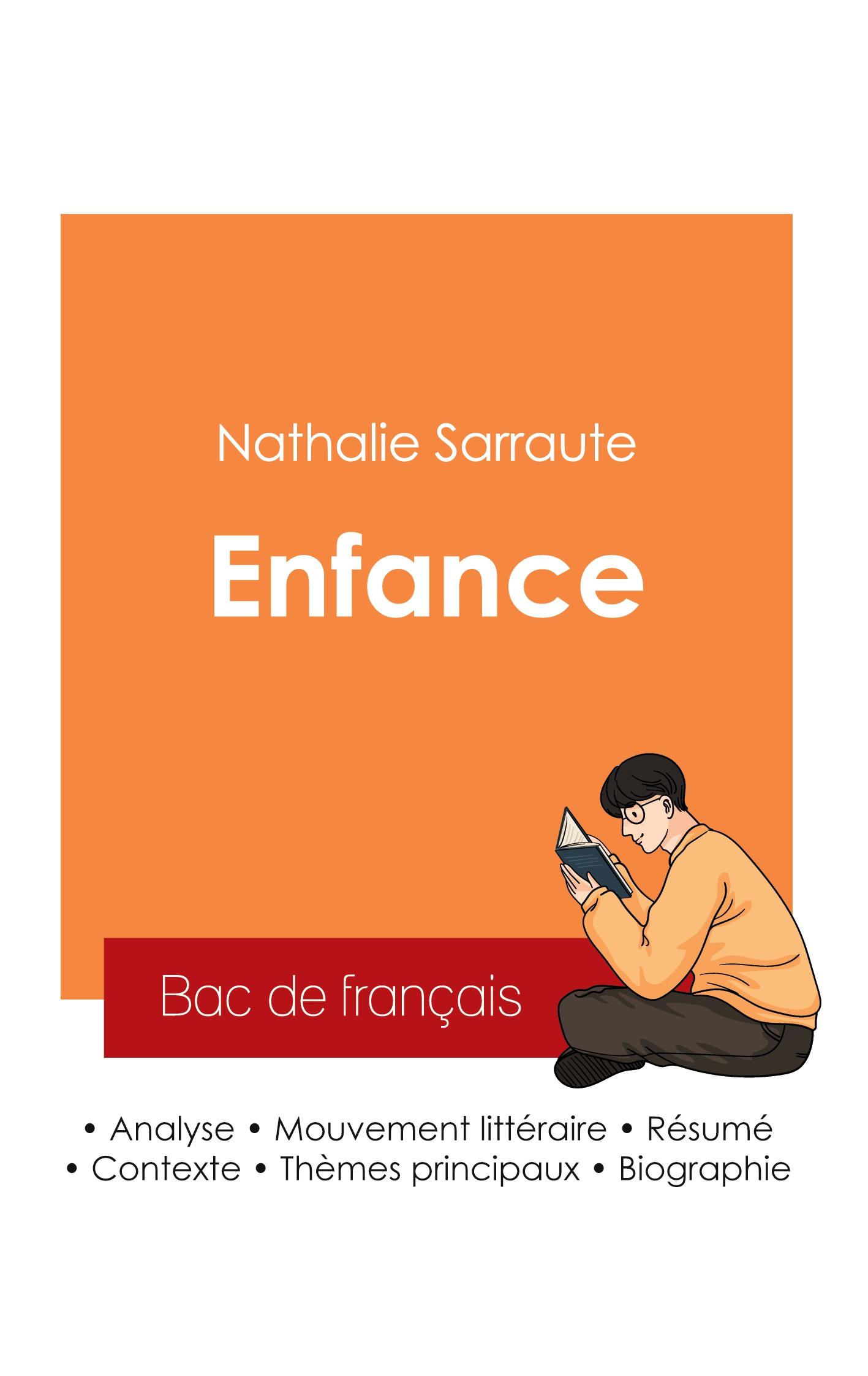 Vorderes Coverbild Réussir son Bac de français 2025 : Analyse de l'autobiographie Enfance de Nathalie Sarraute